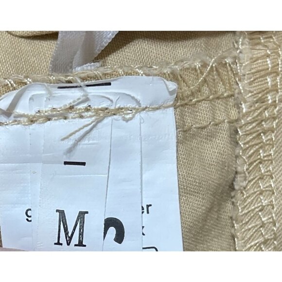 Shein Lightweight Khaki Cargo Trousers Wide Leg Size M Medium - Picture 6 of 7